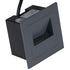 GloboStar® STEP-MINA 90627 Χωνευτό Φωτιστικό Σκαλοπατιού - Διαδρόμου LED 3W 330lm 30° DC 24V Αδιάβροχο IP65 Μ8.3 x Π8.3 x Υ5cm Θερμό Λευκό 2700K - Γκρι Ανθρακί - 3 Years Warranty - ledmania.gr