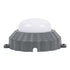 WALLLIGHT-MONA 90628 Φωτιστικό Τοίχου-Απλίκα Point Light LED 6W 660lm 360° DC 24V Αδιάβροχο IP65 Θερμό Λευκό 3000K-Γκρι Ανθρακί - ledmania.gr
