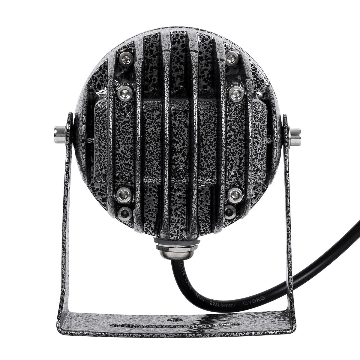 SPOT-XENIA 90633 Σποτ Φωτισμου Wall Washer LED 16W 1840lm 3° DC 24V Αδιάβροχο IP65 Φυσικό Λευκό 4500K-Σφυρήλατο Γκρι - ledmania.gr