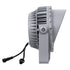 GloboStar® FLOOD-MENA 90647 Προβολέας Wall Washer για Φωτισμό Κτιρίων LED 24W 2520lm 30° DC 24V Αδιάβροχο IP65 Φ23 x Υ18cm Πολύχρωμο RGBW DMX512 - Ασημί - 3 Years Warranty - ledmania.gr