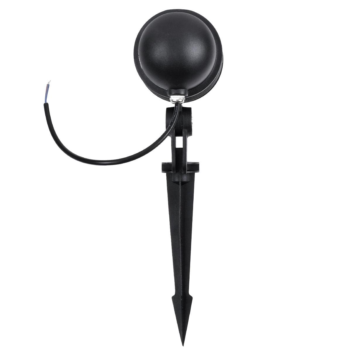 GloboStar® TREELIGHT-LINA 90653 Σποτ Φωτισμού Wall Washer Ειδικό για Φυτά - Δέντρα με Βάση Κήπου / Καρφωτό LED 6W 720lm 30° DC 24V Αδιάβροχο IP65 Μ10.5 x Π18 x Υ40cm Ψυχρό Λευκό 6000K - Μαύρο - 3 Years Warranty - ledmania.gr