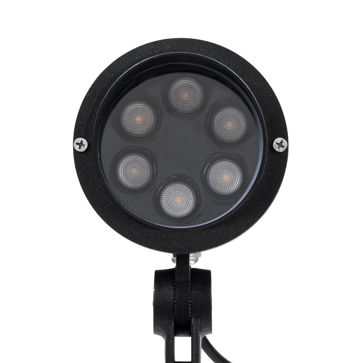 GloboStar® TREELIGHT-LINA 90653 Σποτ Φωτισμού Wall Washer Ειδικό για Φυτά - Δέντρα με Βάση Κήπου / Καρφωτό LED 6W 720lm 30° DC 24V Αδιάβροχο IP65 Μ10.5 x Π18 x Υ40cm Ψυχρό Λευκό 6000K - Μαύρο - 3 Years Warranty - ledmania.gr