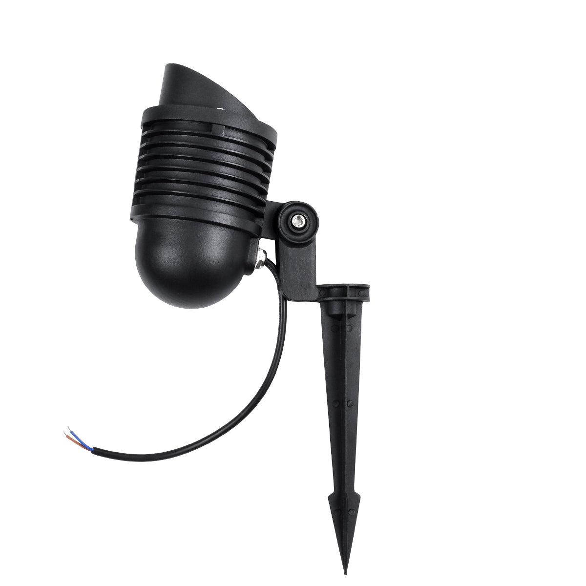 GloboStar® TREELIGHT-LINA 90655 Σποτ Φωτισμού Wall Washer Ειδικό για Φυτά - Δέντρα με Βάση Κήπου / Καρφωτό LED 6W 600lm 30° DC 24V Αδιάβροχο IP65 Μ10.5 x Π18 x Υ40cm Μπλε - Μαύρο - 3 Years Warranty - ledmania.gr