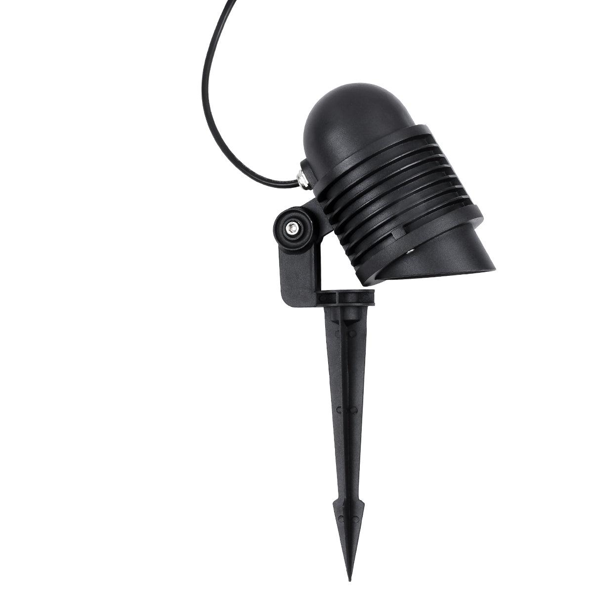 GloboStar® TREELIGHT-LINA 90655 Σποτ Φωτισμού Wall Washer Ειδικό για Φυτά - Δέντρα με Βάση Κήπου / Καρφωτό LED 6W 600lm 30° DC 24V Αδιάβροχο IP65 Μ10.5 x Π18 x Υ40cm Μπλε - Μαύρο - 3 Years Warranty - ledmania.gr