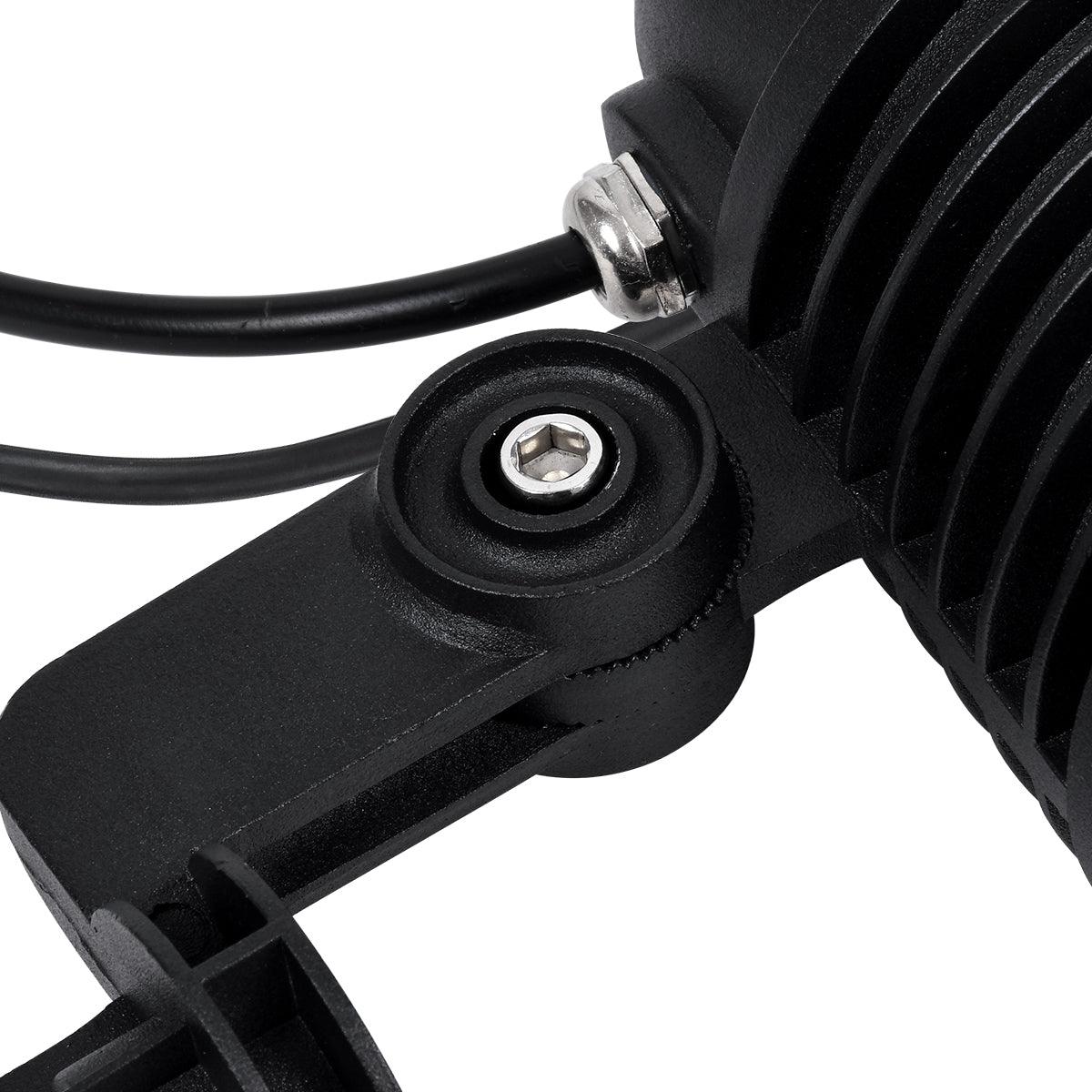 GloboStar® TREELIGHT-LINA 90657 Σποτ Φωτισμού Wall Washer Ειδικό για Φυτά - Δέντρα με Βάση Κήπου / Καρφωτό LED 6W 630lm 30° DC 24V Αδιάβροχο IP65 Μ10.5 x Π18 x Υ40cm Πολύχρωμο RGBW DMX512 - Μαύρο - 3 Years Warranty - ledmania.gr