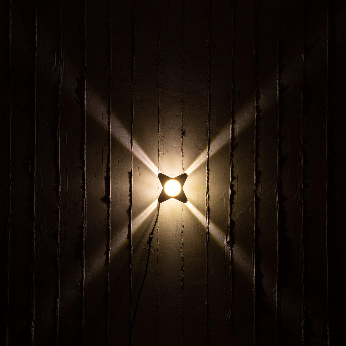 WALLLIGHT-CINA 90658 Φωτιστικό Τοίχου-Απλίκα LED 10W 1100lm 10° AC 220-240V Αδιάβροχο IP65 Θερμό Λευκό 3000K-Μπεζ της Άμμου - ledmania.gr
