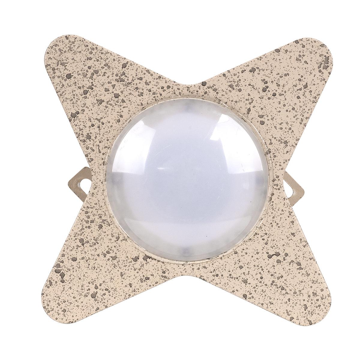WALLLIGHT-CINA 90659 Φωτιστικό Τοίχου-Απλίκα LED 10W 1000lm 10° AC 220-240V Αδιάβροχο IP65 με Αυτόματα Προγράμματα Εναλλαγής Χρωμάτων Πολύχρωμο RGB-Μπεζ της Άμμου - ledmania.gr