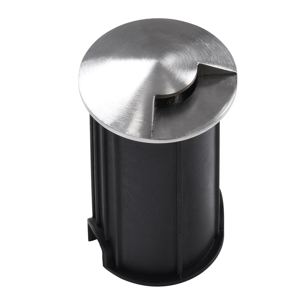 GloboStar® UNDERGROUND-RENA 90661 Χωνευτό Φωτιστικό Σποτ Δαπέδου One Sided LED 1W 115lm 30° DC 24V Αδιάβροχο IP68 Φ5 x Υ9cm Φυσικό Λευκό 4500K - Ανοξείδωτο Ατσάλι - 3 Years Warranty - ledmania.gr