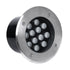 GloboStar® UNDERGROUND-TINA 90668 Χωνευτό Φωτιστικό Σποτ Δαπέδου LED 12W 1380lm 30° DC 24V Αδιάβροχο IP65 Φ16 x Υ9cm Φυσικό Λευκό 4500K - Ανοξείδωτο Ατσάλι - 3 Years Warranty - ledmania.gr