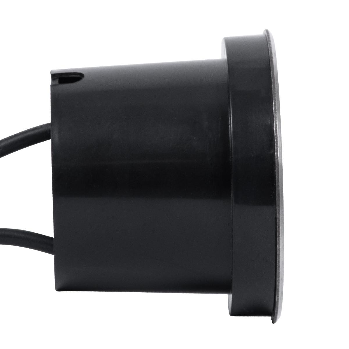 GloboStar® UNDERGROUND-TINA 90669 Χωνευτό Φωτιστικό Σποτ Δαπέδου LED 12W 1260lm 30° DC 24V Αδιάβροχο IP65 Φ12 x Υ9cm Πολύχρωμο RGBW DMX512 - Ανοξείδωτο Ατσάλι - 3 Years Warranty - ledmania.gr