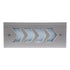 GloboStar® WALLLIGHT-ARINA 90670 Χωνευτό Φωτιστικό Τοίχου LED 6W 660lm 120° DC 24V Αδιάβροχο IP67 Μ17 x Π7 x Υ5.5cm Θερμό Λευκό 3000K - Ανοξείδωτο Ατσάλι - 3 Years Warranty - ledmania.gr
