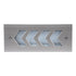 GloboStar® WALLLIGHT-ARINA 90670 Χωνευτό Φωτιστικό Τοίχου LED 6W 660lm 120° DC 24V Αδιάβροχο IP67 Μ17 x Π7 x Υ5.5cm Θερμό Λευκό 3000K - Ανοξείδωτο Ατσάλι - 3 Years Warranty - ledmania.gr
