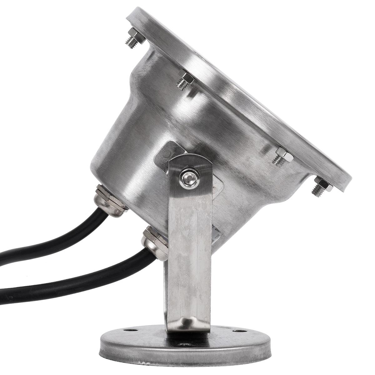 GloboStar® UNDERWATER-DINA 90677 Υποβρύχιο Φωτιστικό Σποτ Ειδικό για Σιντριβάνια LED 9W 945lm 30° DC 24V Αδιάβροχο IP68 Φ12 x Υ14cm Πολύχρωμο RGBW DMX512 - Ανοξείδωτο Ατσάλι - 3 Years Warranty - ledmania.gr