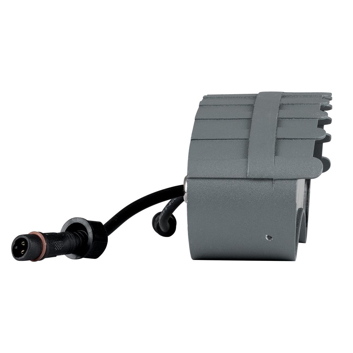 GloboStar® TREELIGHT-KINA 90685 Κυρτή Μπάρα Φωτισμού Wall Washer Ειδική για Φυτά - Δέντρα LED 18W 2070lm 30° DC 24V Αδιάβροχο IP65 Μ25 x Π6.5 x Υ6cm Φυσικό Λευκό 4500K - Γκρι Ανθρακί - 3 Years Warranty - ledmania.gr