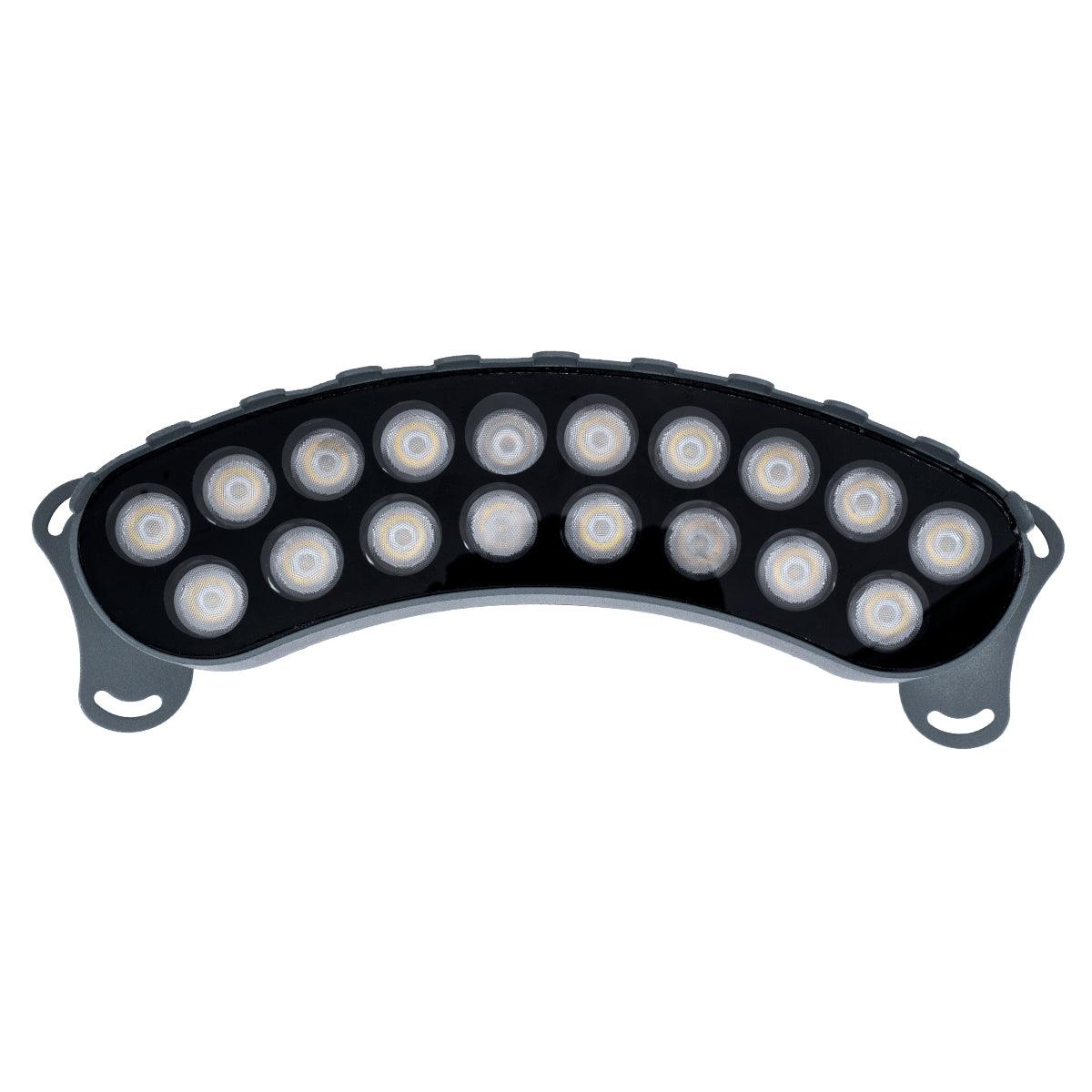 GloboStar® TREELIGHT-KINA 90685 Κυρτή Μπάρα Φωτισμού Wall Washer Ειδική για Φυτά - Δέντρα LED 18W 2070lm 30° DC 24V Αδιάβροχο IP65 Μ25 x Π6.5 x Υ6cm Φυσικό Λευκό 4500K - Γκρι Ανθρακί - 3 Years Warranty - ledmania.gr