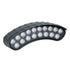 GloboStar® TREELIGHT-KINA 90686 Κυρτή Μπάρα Φωτισμού Wall Washer με Αντιθαμβωτική Γρίλια Ειδική για Φυτά - Δέντρα LED 18W 1530lm 15° DC 24V Αδιάβροχο IP67 L24.5 x W7 x H8cm RGBW DMX512 - Γκρι Ανθρακί - 3 Years Warranty - ledmania.gr