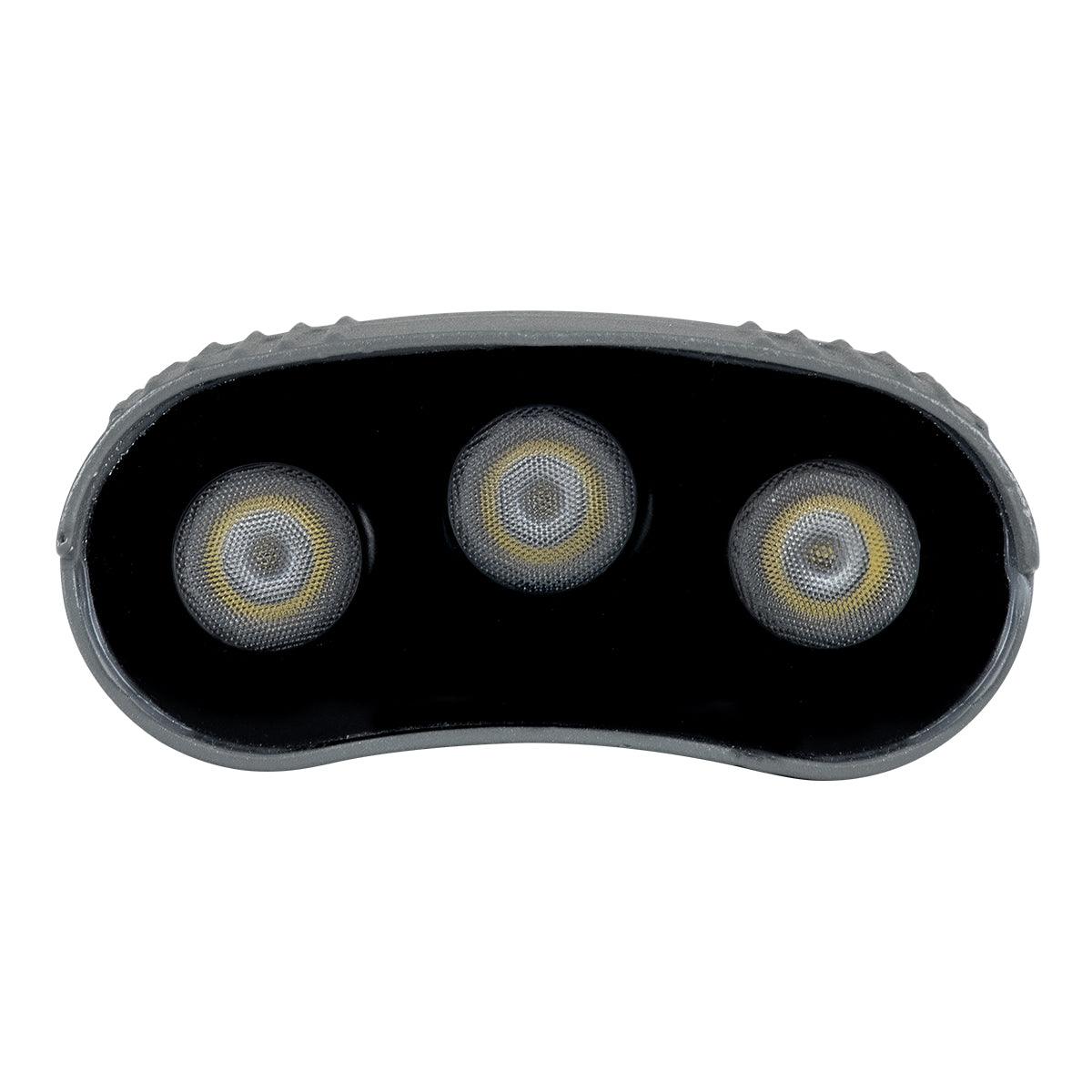 GloboStar® TREELIGHT-ZINA 90688 Κυρτή Μπάρα Φωτισμού Wall Washer Ειδική για Φυτά - Δέντρα LED 3W 345lm 30° DC 24V Αδιάβροχο IP65 Μ9 x Π6.5 x Υ4cm Φυσικό Λευκό 4500K - Γκρι Ανθρακί - 3 Years Warranty - ledmania.gr