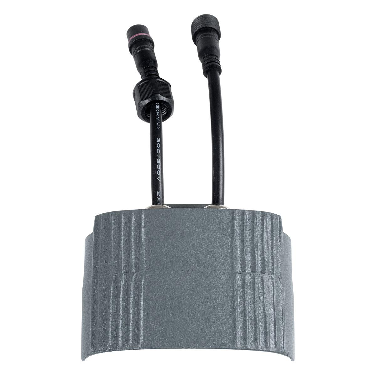 GloboStar® TREELIGHT-ZINA 90688 Κυρτή Μπάρα Φωτισμού Wall Washer Ειδική για Φυτά - Δέντρα LED 3W 345lm 30° DC 24V Αδιάβροχο IP65 Μ9 x Π6.5 x Υ4cm Φυσικό Λευκό 4500K - Γκρι Ανθρακί - 3 Years Warranty - ledmania.gr