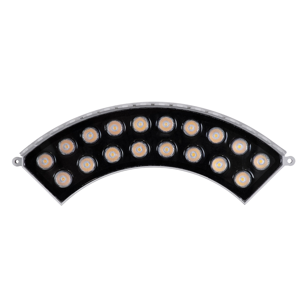 GloboStar® TREELIGHT-JINA 90690 Κυρτή Μπάρα Φωτισμού Wall Washer με Αντιθαμβωτική Γρίλια Ειδική για Φυτά - Δέντρα LED 18W 1620lm 10° DC 24V Αδιάβροχο IP67 L29 x W11 x H10.5cm Θερμό Λευκό 3000K - Λευκό - ledmania.gr