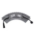GloboStar® TREELIGHT-JINA 90692 Κυρτή Μπάρα Φωτισμού Wall Washer με Αντιθαμβωτική Γρίλια Ειδική για Φυτά - Δέντρα LED 18W 1530lm 10° DC 24V Αδιάβροχο IP67 L29 x W11 x H10.5cm RGBW DMX512 - Λευκό - 3 Years Warranty - ledmania.gr