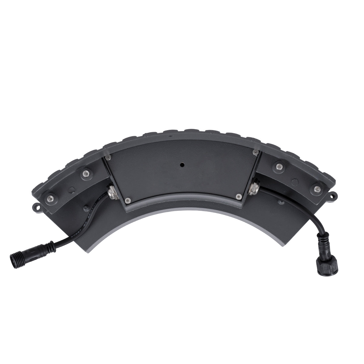 GloboStar® TREELIGHT-JINA 90694 Κυρτή Μπάρα Φωτισμού Wall Washer με Αντιθαμβωτική Γρίλια Ειδική για Φυτά - Δέντρα LED 18W 1710lm 10° DC 24V Αδιάβροχο IP67 L29 x W11 x H10.5cm Φυσικό Λευκό 4500K - Γκρι Ανθρακί - ledmania.gr
