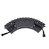 GloboStar® TREELIGHT-JINA 90694 Κυρτή Μπάρα Φωτισμού Wall Washer με Αντιθαμβωτική Γρίλια Ειδική για Φυτά - Δέντρα LED 18W 1710lm 10° DC 24V Αδιάβροχο IP67 L29 x W11 x H10.5cm Φυσικό Λευκό 4500K - Γκρι Ανθρακί - ledmania.gr