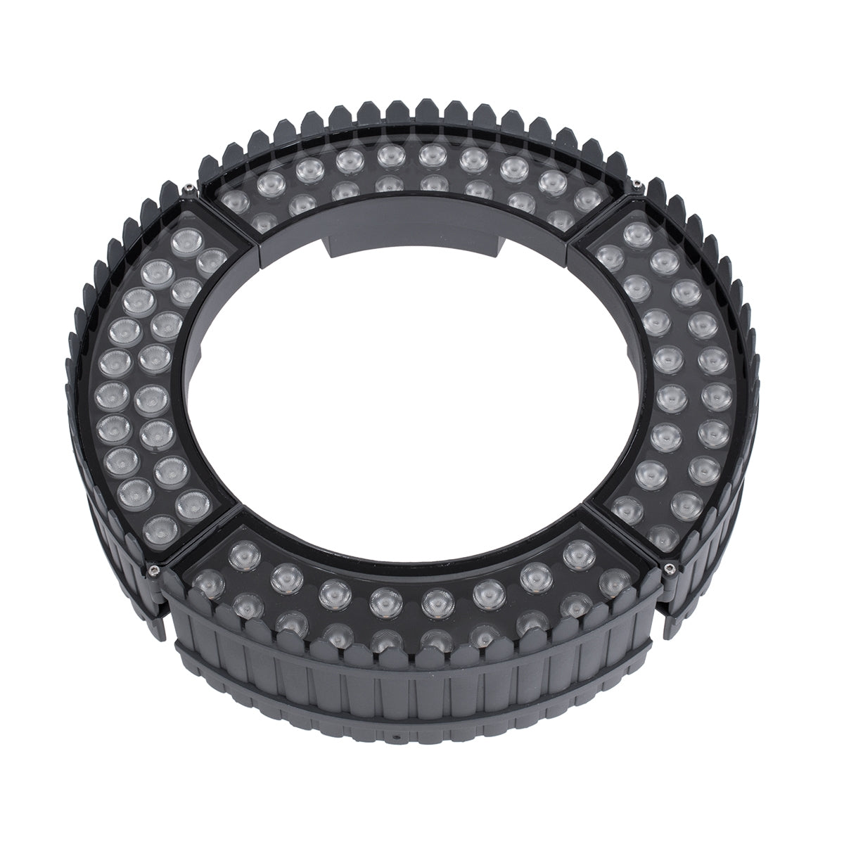 GloboStar® TREELIGHT-JINA 90694 Κυρτή Μπάρα Φωτισμού Wall Washer με Αντιθαμβωτική Γρίλια Ειδική για Φυτά - Δέντρα LED 18W 1710lm 10° DC 24V Αδιάβροχο IP67 L29 x W11 x H10.5cm Φυσικό Λευκό 4500K - Γκρι Ανθρακί - ledmania.gr