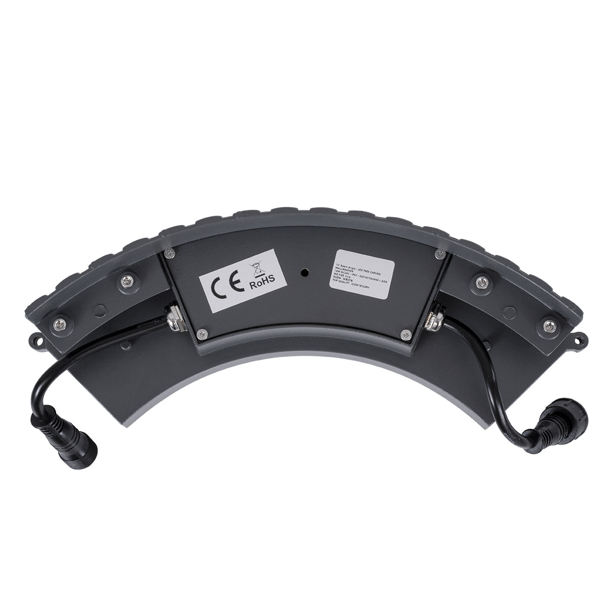 GloboStar® TREELIGHT-JINA 90695 Κυρτή Μπάρα Φωτισμού Wall Washer με Αντιθαμβωτική Γρίλια Ειδική για Φυτά - Δέντρα LED 18W 1530lm 10° DC 24V Αδιάβροχο IP67 L29 x W11 x H10.5cm RGBW DMX512 - Γκρι Ανθρακί - 3 Years Warranty - ledmania.gr