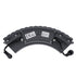 GloboStar® TREELIGHT-JINA 90695 Κυρτή Μπάρα Φωτισμού Wall Washer με Αντιθαμβωτική Γρίλια Ειδική για Φυτά - Δέντρα LED 18W 1530lm 10° DC 24V Αδιάβροχο IP67 L29 x W11 x H10.5cm RGBW DMX512 - Γκρι Ανθρακί - 3 Years Warranty - ledmania.gr