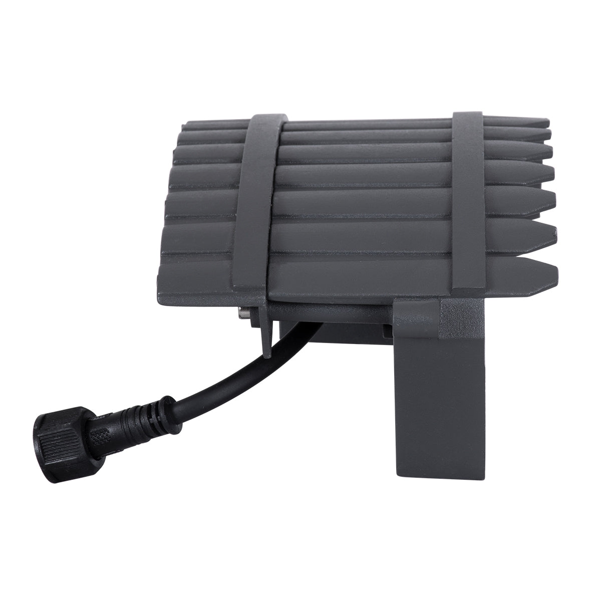 GloboStar® TREELIGHT-JINA 90698 Κυρτή Μπάρα Φωτισμού Wall Washer με Αντιθαμβωτική Γρίλια Ειδική για Φυτά - Δέντρα LED 18W 1530lm 10° DC 24V Αδιάβροχο IP67 L29 x W11 x H10.5cm Αρχιτεκτονικό Πορτοκαλί 2200K - Γκρι Ανθρακί - ledmania.gr