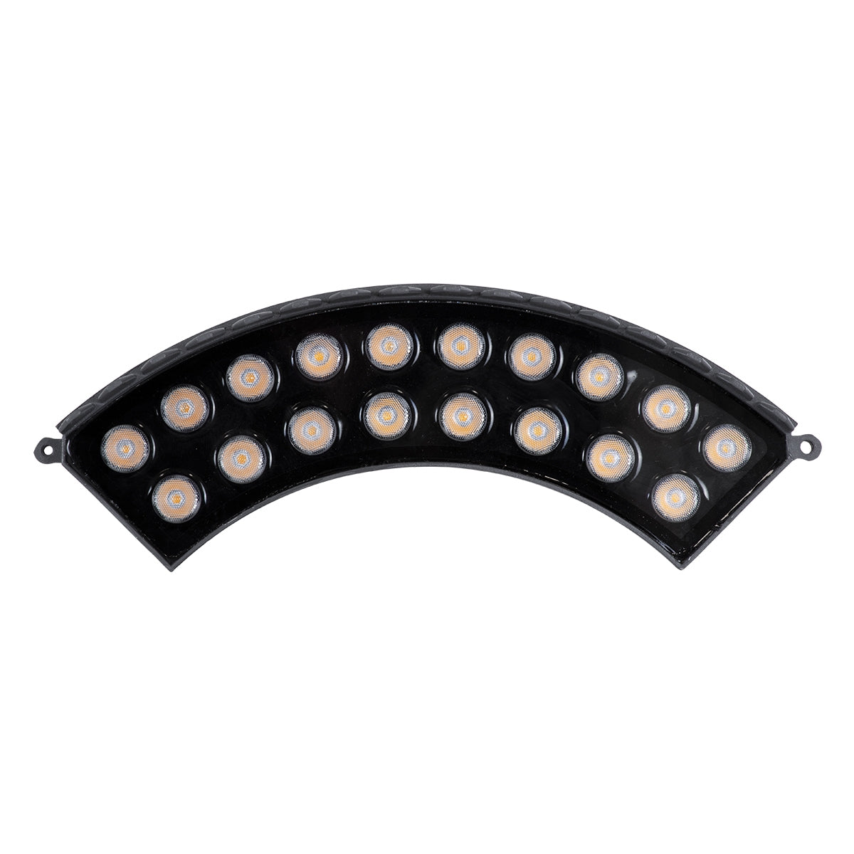 GloboStar® TREELIGHT-JINA 90698 Κυρτή Μπάρα Φωτισμού Wall Washer με Αντιθαμβωτική Γρίλια Ειδική για Φυτά - Δέντρα LED 18W 1530lm 10° DC 24V Αδιάβροχο IP67 L29 x W11 x H10.5cm Αρχιτεκτονικό Πορτοκαλί 2200K - Γκρι Ανθρακί - ledmania.gr