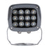 GloboStar® FLOOD-XENA 90699 Προβολέας Wall Washer με Αντιθαμβωτική Γρίλια για Φωτισμό Κτιρίων LED 24W 2040lm 10° DC 24V Αδιάβροχο IP65 L13 x W11 x H15cm RGBW DMX512 - Γκρι Ανθρακί - 3 Years Warranty - ledmania.gr