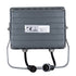 GloboStar® FLOOD-XENA 90700 Προβολέας Wall Washer με Αντιθαμβωτική Γρίλια για Φωτισμό Κτιρίων LED 48W 4080lm 10° DC 24V Αδιάβροχο IP65 L17.5 x W12.5 x H18cm RGBW DMX512 - Γκρι Ανθρακί - 3 Years Warranty - ledmania.gr