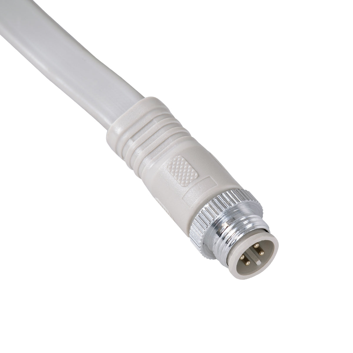 GloboStar® 90702 Ταχυσύνδεσμος Τροφοδοσίας Τύπου T IP65 - 2 Καλώδια +/- σε T DC Power Connector 4 PIN Male για Ένωση 4 PIN Female RGB+RGBW Digital Modules - ledmania.gr