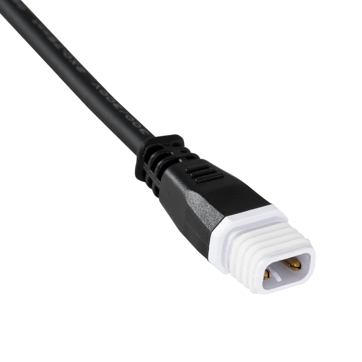 GloboStar® 90703 Ταχυσύνδεσμος Τροφοδοσίας για Wall Washer IP65 - 2 Καλώδια +/- σε Power Connector 2 PIN Male για Μονόχρωμα Wall Washer - ledmania.gr