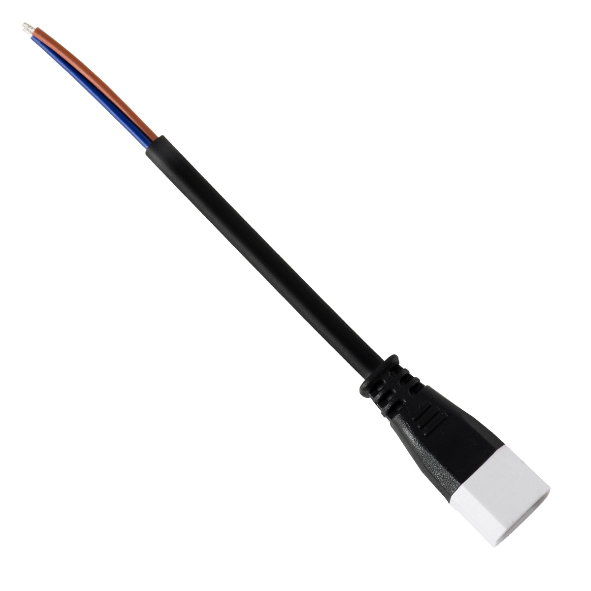 GloboStar® 90704 Ταχυσύνδεσμος Τροφοδοσίας για Wall Washer IP65 - 2 Καλώδια +/- σε Power Connector 2 PIN Female για Μονόχρωμα Wall Washer - ledmania.gr