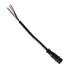GloboStar® 90705 Ταχυσύνδεσμος Τροφοδοσίας για Wall Washer και Προβολείς IP65 - 5 Καλώδια +/- σε Power Connector 5 PIN Male για Πολύχρωμα RGB+RGBW - ledmania.gr