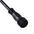 GloboStar® 90707 Ταχυσύνδεσμος Τροφοδοσίας T για Wall Washer και Προβολείς IP65 - 2 Καλώδια +/- σε Power Connector 5 PIN Female & Power Connector 5 PIN Male για Πολύχρωμα RGB+RGBW - ledmania.gr