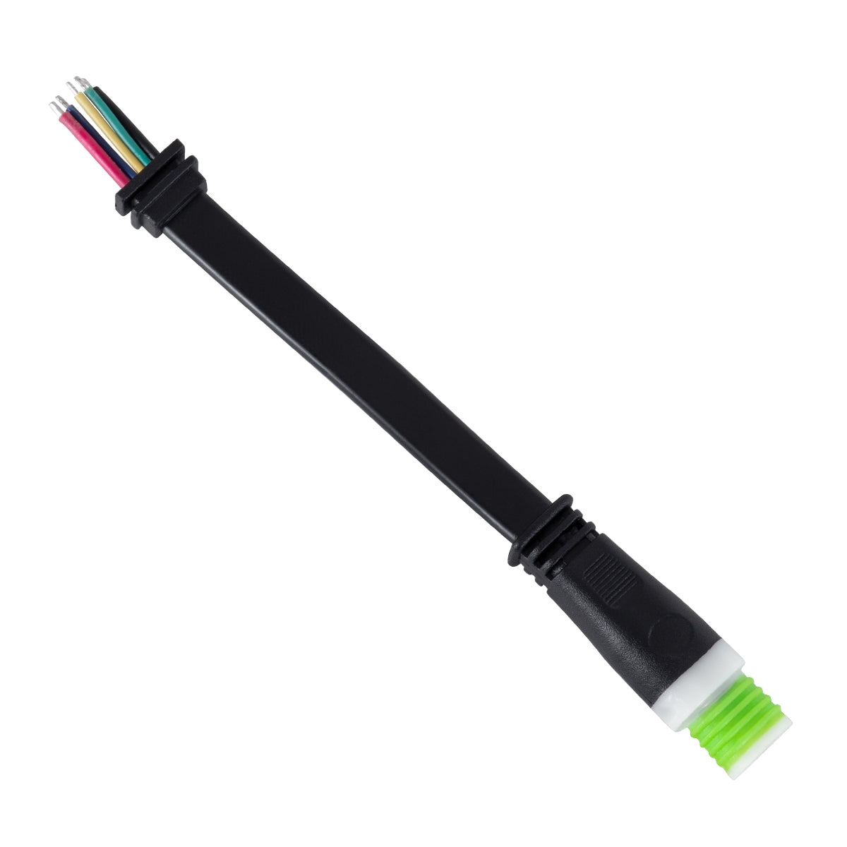 GloboStar® 90708 Ταχυσύνδεσμος Τροφοδοσίας για Wall Washer Tuber - 5 Καλώδια +/- σε Power Connector 5 PIN Male για Πολύχρωμα RGB+RGBW Tuber - ledmania.gr