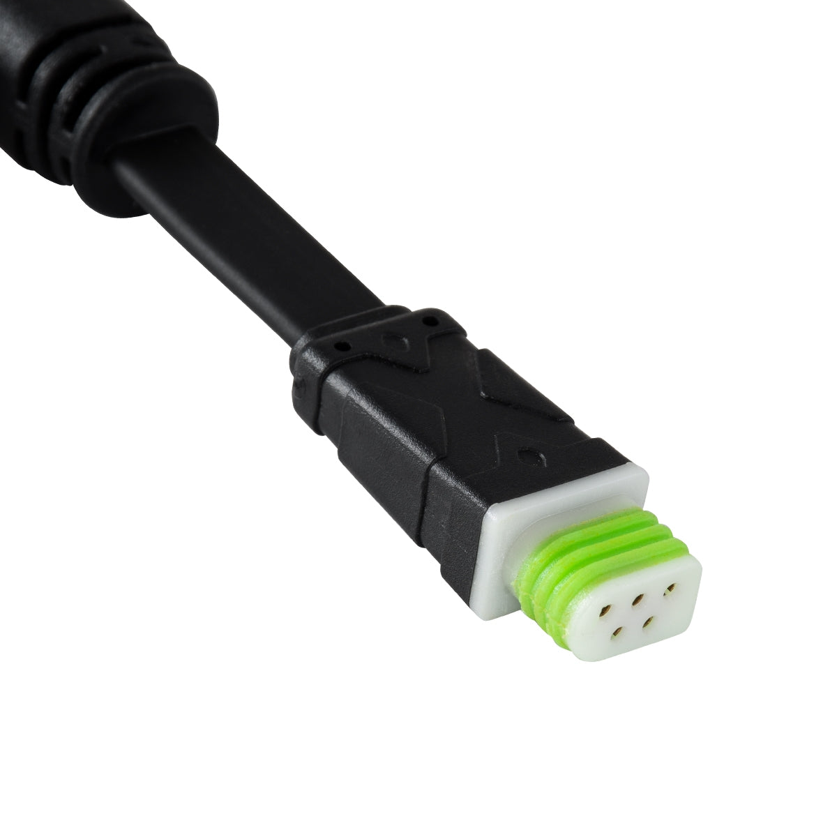 GloboStar® 90711 Ταχυσύνδεσμος Τροφοδοσίας T για Wall Washer Tuber - 2 Καλώδια +/- σε Power Connector 5 PIN Male & Power Connector 5 PIN Female για Πολύχρωμα RGB+RGBW Tuber - ledmania.gr