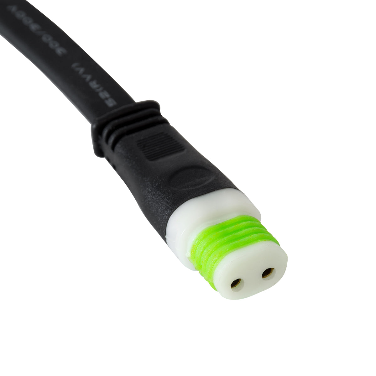 GloboStar® 90713 Ταχυσύνδεσμος Τροφοδοσίας για Wall Washer IP65 - 2 Καλώδια +/- σε Power Connector 2 PIN Male για Μονόχρωμα Wall Washer - ledmania.gr