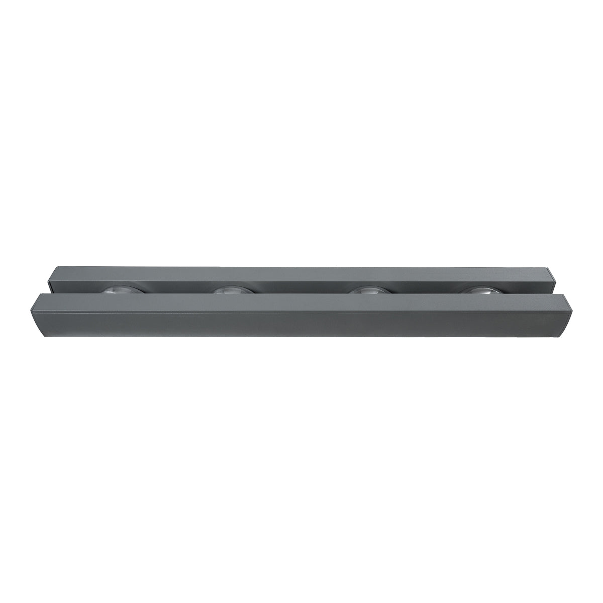 GloboStar® WINDOW-ARTE 90723 Αρχιτεκτονικό Φωτιστικό Ανάδειξης Παραθύρων & Θυρών - Window & Door Light LED 36W 3240lm 8x180° DC 24V Αδιάβροχο IP67 Μ50 x Π7 x Υ4.5cm Θερμό Λευκό 2700K - Γκρι Ανθρακί - 3 Χρόνια Εγγύηση - ledmania.gr