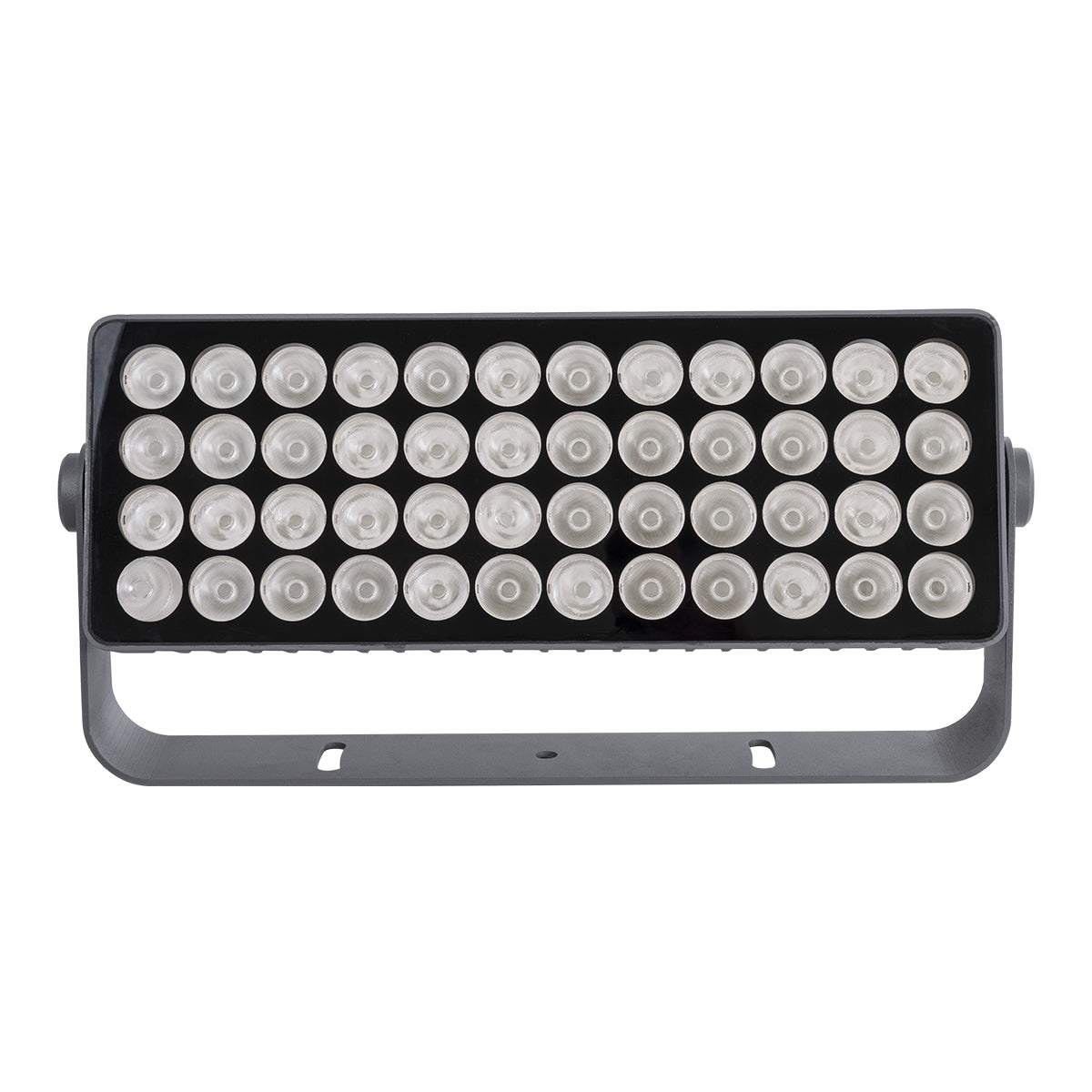 GloboStar® FLOOD-SENA 90733 Προβολέας Wall Washer για Φωτισμό Κτιρίων LED 600W 33490lm 15° DC 24V Αδιάβροχο IP65 Μ54 x Π13 x Υ25cm RGBW DMX512 - Γκρι Ανθρακί - 3 Years Warranty - ledmania.gr