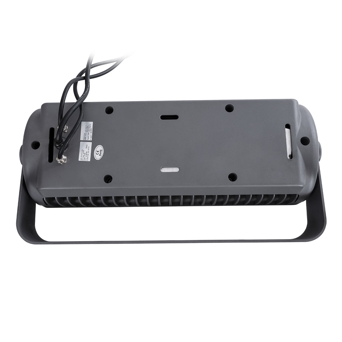 GloboStar® FLOOD-SENA 90733 Προβολέας Wall Washer για Φωτισμό Κτιρίων LED 600W 33490lm 15° DC 24V Αδιάβροχο IP65 Μ54 x Π13 x Υ25cm RGBW DMX512 - Γκρι Ανθρακί - 3 Years Warranty - ledmania.gr