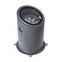 GloboStar® FLOOD-MILO 90734 Κινούμενος Προβολέας - Σποτ Φωτισμού Wall Washer για Φωτισμό Κτιρίων LED 12W 1080lm 10° AC 220-240V Αδιάβροχο IP67 Φ17 x Υ26cm Θερμό Λευκό 2700K - Γκρι Ανθρακί - 3 Χρόνια Εγγύηση - ledmania.gr