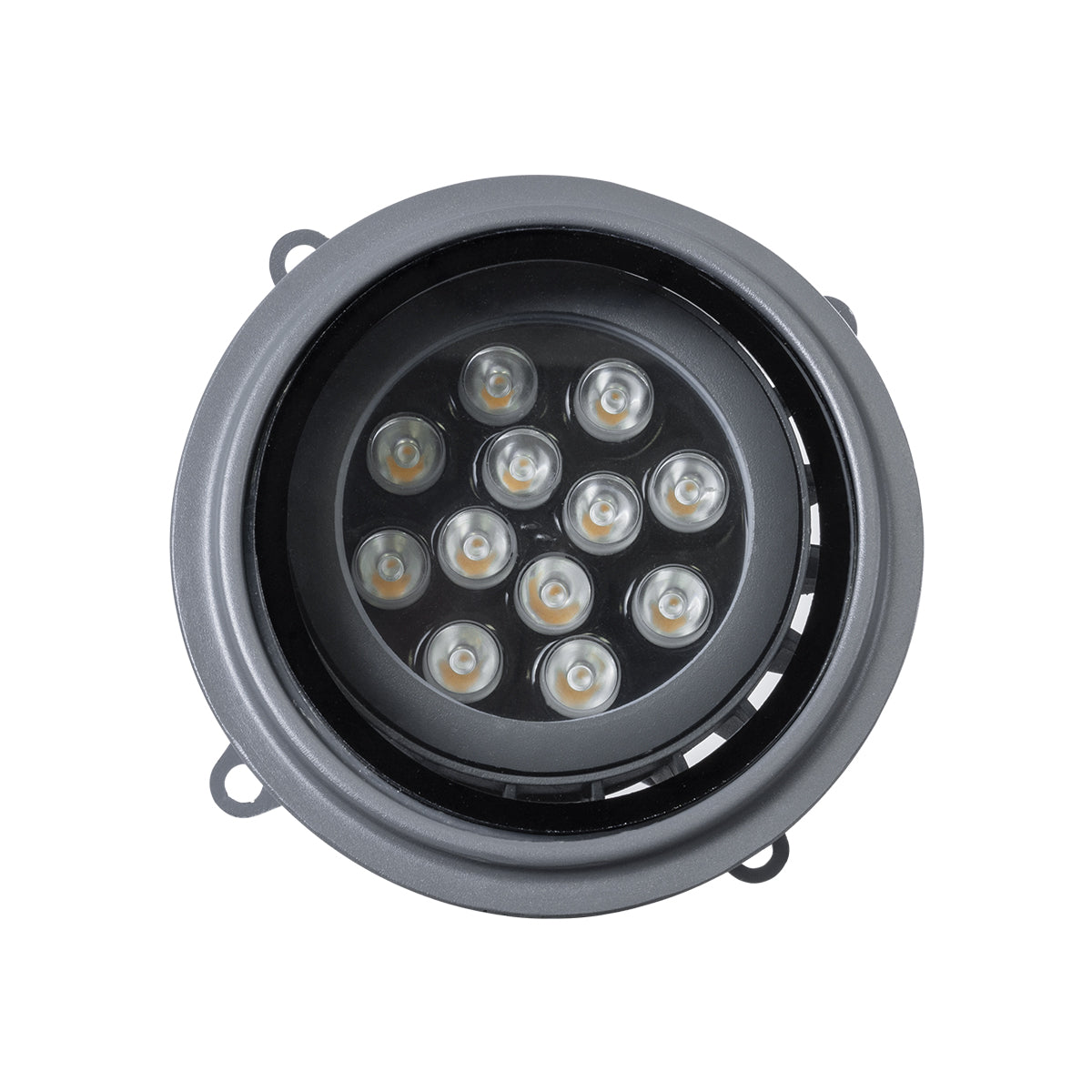 GloboStar® FLOOD-MILO 90734 Κινούμενος Προβολέας - Σποτ Φωτισμού Wall Washer για Φωτισμό Κτιρίων LED 12W 1080lm 10° AC 220-240V Αδιάβροχο IP67 Φ17 x Υ26cm Θερμό Λευκό 2700K - Γκρι Ανθρακί - 3 Χρόνια Εγγύηση - ledmania.gr