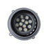 GloboStar® FLOOD-MILO 90735 Κινούμενος Προβολέας - Σποτ Φωτισμού Wall Washer για Φωτισμό Κτιρίων LED 12W 1140lm 10° AC 220-240V Αδιάβροχο IP67 Φ17 x Υ26cm Φυσικό Λευκό 4500K - Γκρι Ανθρακί - 3 Χρόνια Εγγύηση - ledmania.gr