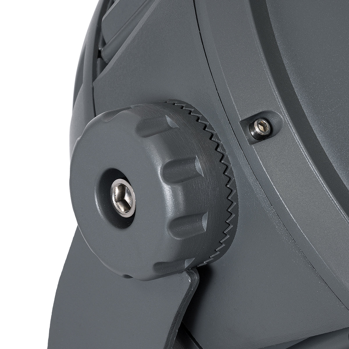 GloboStar® FLOOD-DIMO 90749 Προβολέας Wall Washer με Αντιθαμβωτική Γρίλια για Φωτισμό Κτιρίων LED 150W 13500lm 10° AC 220-240V Αδιάβροχο IP67 Μ43 x Π45 x Υ46cm Θερμό Λευκό 2700K - Γκρι Ανθρακί - 3 Χρόνια Εγγύηση - ledmania.gr