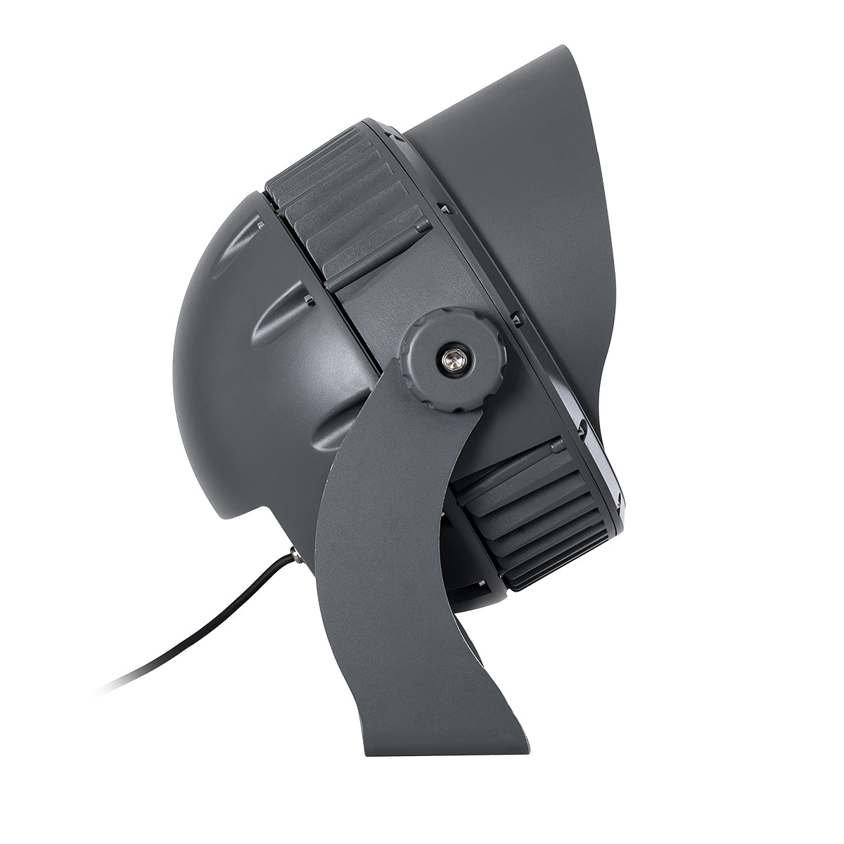 GloboStar® FLOOD-DIMO 90750 Προβολέας Wall Washer με Αντιθαμβωτική Γρίλια για Φωτισμό Κτιρίων LED 100W 14250lm 10° AC 220-240V Αδιάβροχο IP67 Μ43 x Π45 x Υ46cm Φυσικό Λευκό 4500K - Γκρι Ανθρακί - 3 Χρόνια Εγγύηση - ledmania.gr