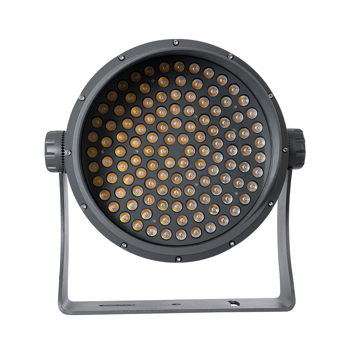 GloboStar® FLOOD-DIMO 90750 Προβολέας Wall Washer με Αντιθαμβωτική Γρίλια για Φωτισμό Κτιρίων LED 100W 14250lm 10° AC 220-240V Αδιάβροχο IP67 Μ43 x Π45 x Υ46cm Φυσικό Λευκό 4500K - Γκρι Ανθρακί - 3 Χρόνια Εγγύηση - ledmania.gr